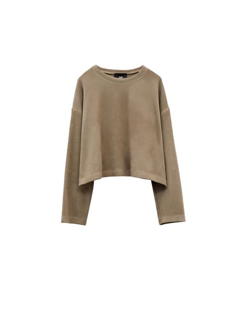 Felpa Donna - Grigio ELEH | EFW250105/GRIGIO FANGO